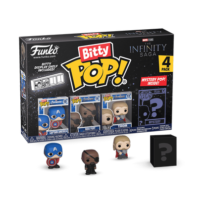 FUNKO BITTY POP! MARVEL THE INFINITY SAGA 4-PACK SERIES 1