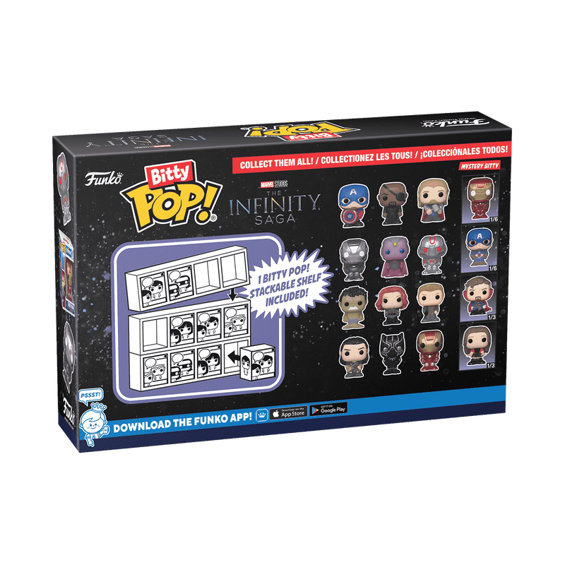 FUNKO BITTY POP! MARVEL THE INFINITY SAGA 4-PACK SERIES 1