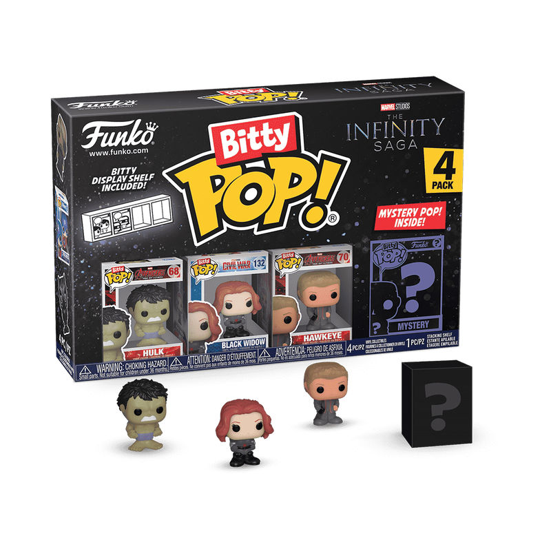 FUNKO BITTY POP! MARVEL THE INFINITY SAGA 4-PACK SERIES 2