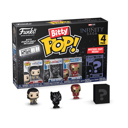 BITTY POP! MARVEL THE INFINITY SAGA 4-PACK SERIES 4