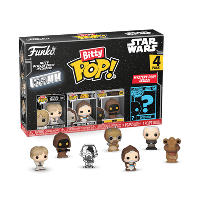 BITTY POP! STAR WARS 4-PACK SERIES 1