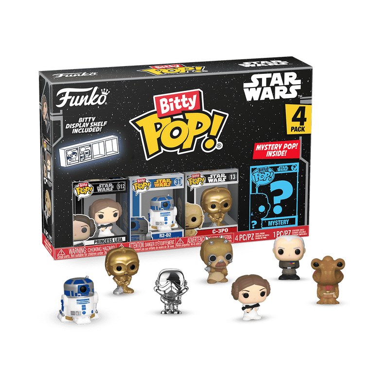 BITTY POP! STAR WARS 4-PACK SERIES 2