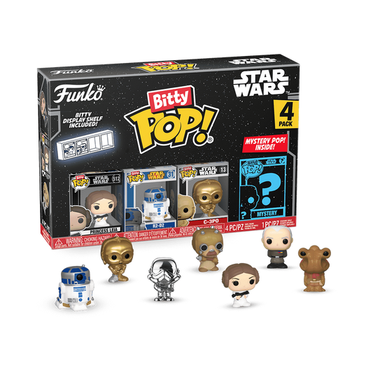 BITTY POP! STAR WARS 4-PACK SERIES 2