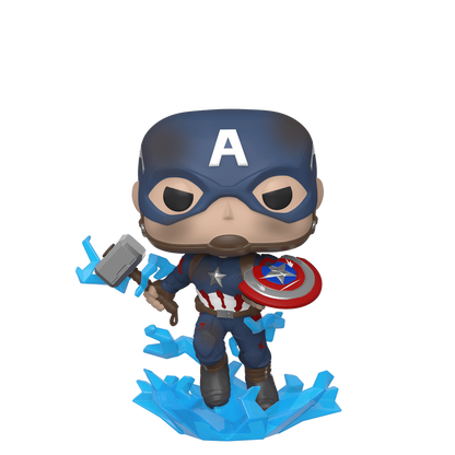 POP! CAPTAIN AMERICA WITH BROKEN SHIELD