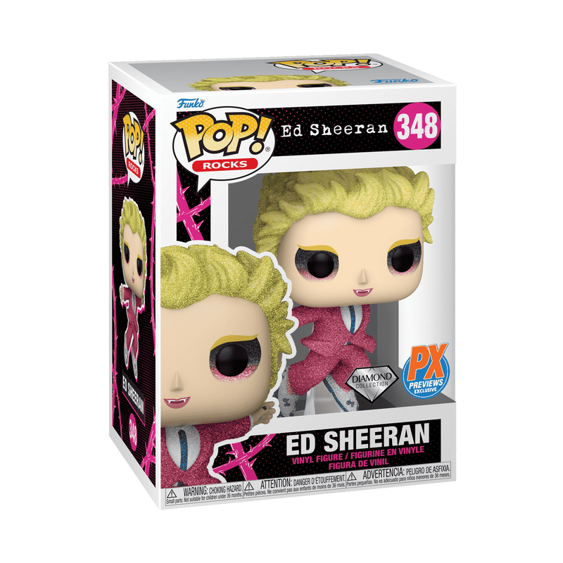 POP! ED SHEERAN IN PINK SUIT (DIAMOND)