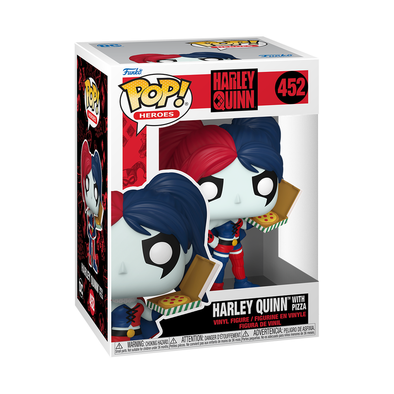 POP! HARLEY QUINN WITH PIZZA