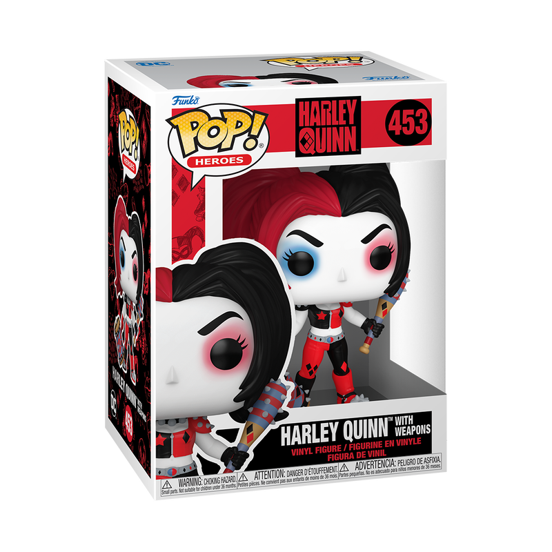 POP! HARLEY QUINN WITH WEAPONS