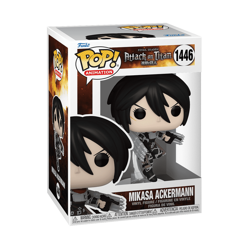 POP! MIKASA ACKERMANN WITH THUNDER SPEARS