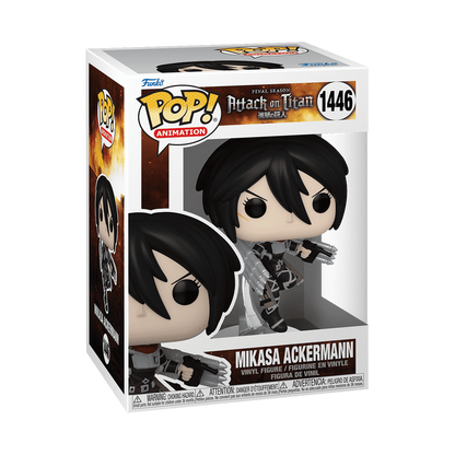 POP! MIKASA ACKERMANN WITH THUNDER SPEARS