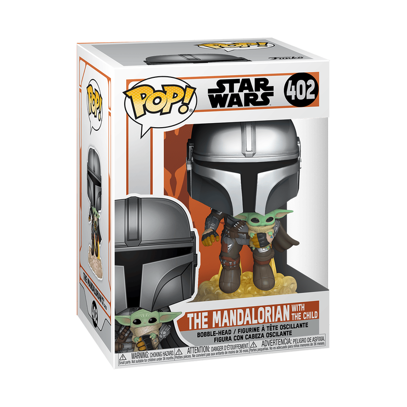 POP! THE MANDALORIAN FLYING WITH JET PACK