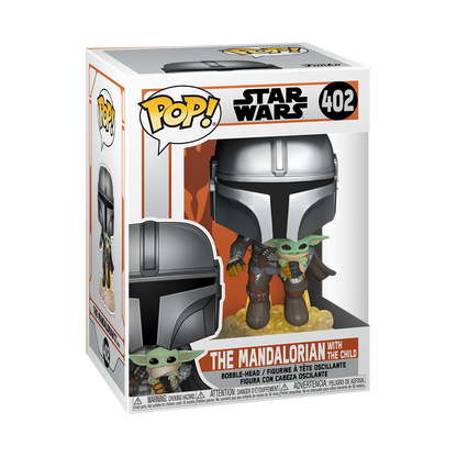 POP! THE MANDALORIAN FLYING WITH JET PACK