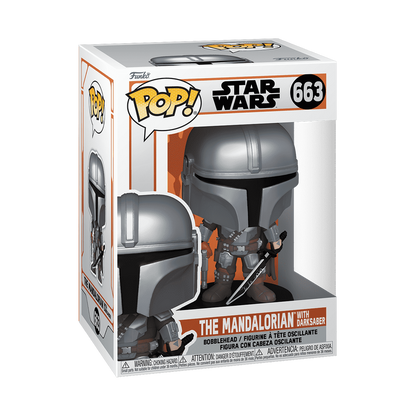 POP! THE MANDALORIAN WITH DARKSABER