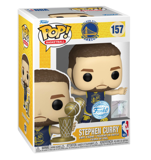 POP! STEPHEN CURRY WITH TROPHY (SPECIAL EDITION)