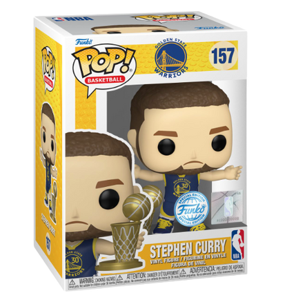 POP! STEPHEN CURRY WITH TROPHY (SPECIAL EDITION)